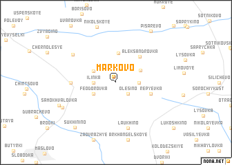 map of Markovo