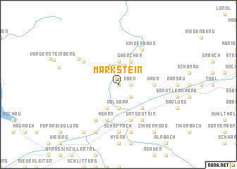 map of Markstein