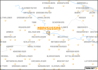 map of Marksussra