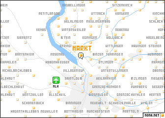 map of Märkt