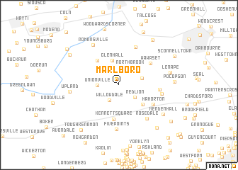 map of Marlboro