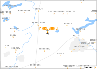 map of Marlboro