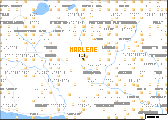 map of Marlene