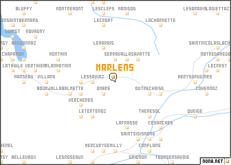 map of Marlens