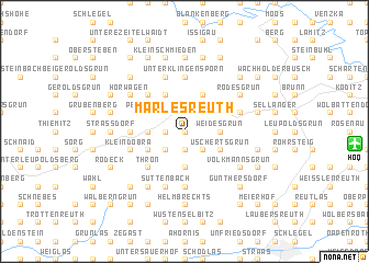 map of Marlesreuth