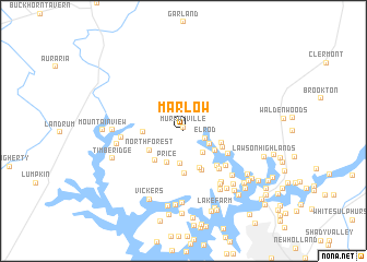 map of Marlow