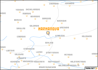 map of Marmanova