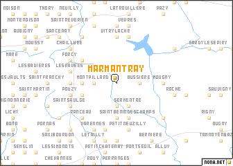 map of Marmantray