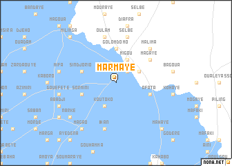map of Marmaye