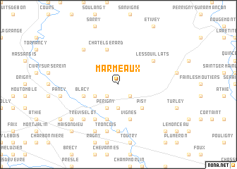 map of Marmeaux