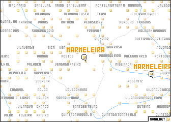 map of Marmeleira