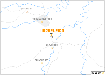 map of Marmeleiro