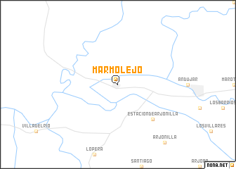 map of Marmolejo