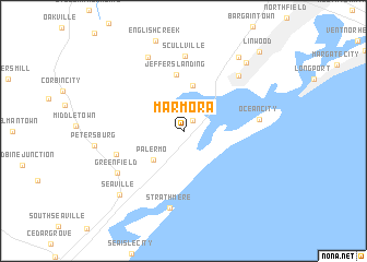 map of Marmora