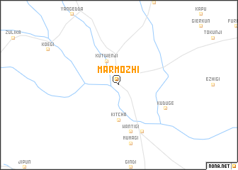 map of Marmozhi