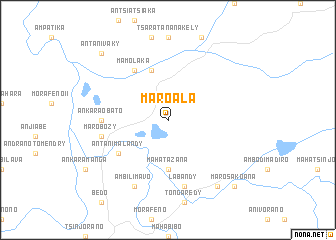 map of Maroala