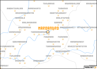 map of Maroandro