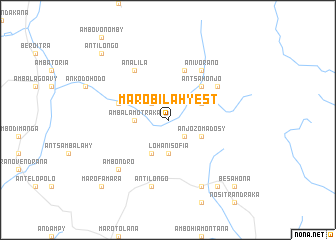 map of Marobilahy Est