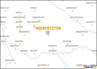 map of Marofatotra