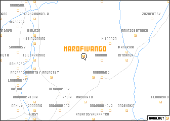 map of Marofivango
