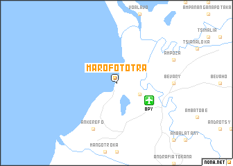 map of Marofototra