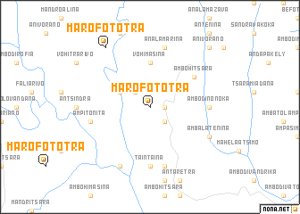 map of Marofototra