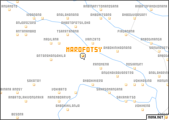 map of Marofotsy