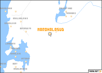 map of Marohala Sud