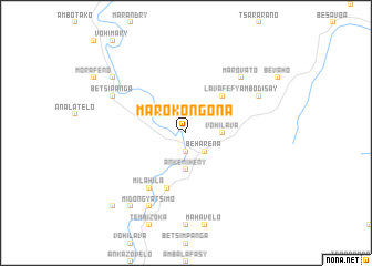 map of Marokongona