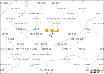 map of Marola