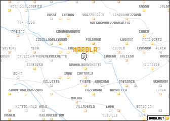 map of Marola