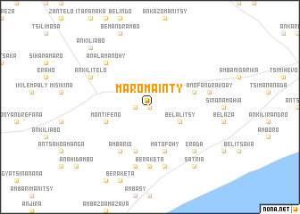 map of Maromainty