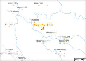map of Maromaitso
