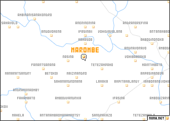map of Marombe