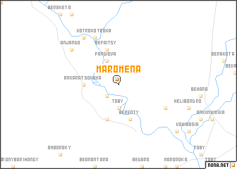 map of Maromena