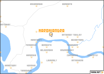 map of Maromiandra