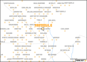 map of Maroodile