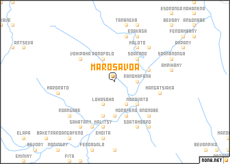 map of Marosavoa