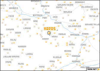 map of Maroš