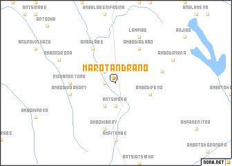 map of Marotandrano