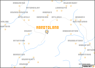 map of Marotolana