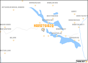 map of Marotsiazo
