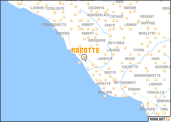 map of Marotte