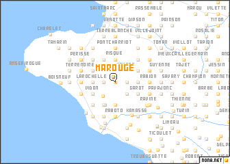 map of Marouge