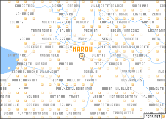 map of Marou