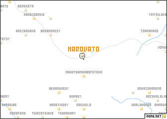 map of Marovato