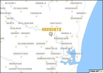 map of Marovato