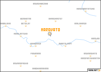 map of Marovato