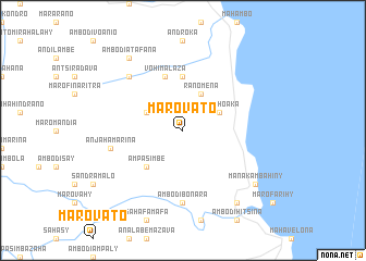 map of Marovato