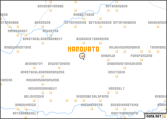 map of Marovato